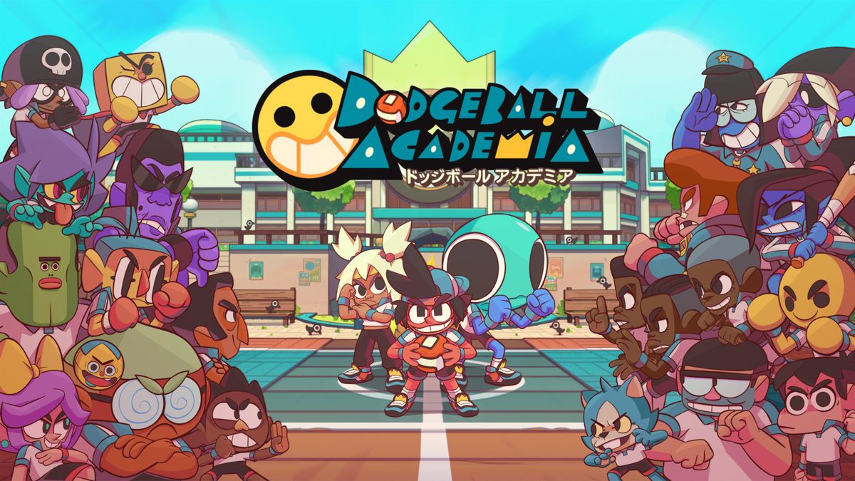 Dodgeball Academia box art for Playstation 4